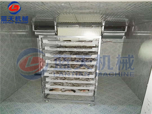 江蘇魚干烘干機用戶現(xiàn)場